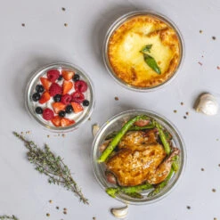 Sareva Vershoudbakje Cook & Fresh - Hittebestendig Glas - ø 15 Cm / 400 Ml -Beste Keukengerei product 23 2