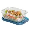 Sareva Glazen Vershoudbakje Cook & Fresh - Hittebestendig Glas - 17 X 11 X 5 Cm / 300 Ml -Beste Keukengerei product 4 7