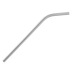 Sareva Herbruikbare Rietjes - Met Borstel - RVS - Gebogen - 4 Stuks -Beste Keukengerei sareva rietjes met borstel gebogen rvs sfeer3 1