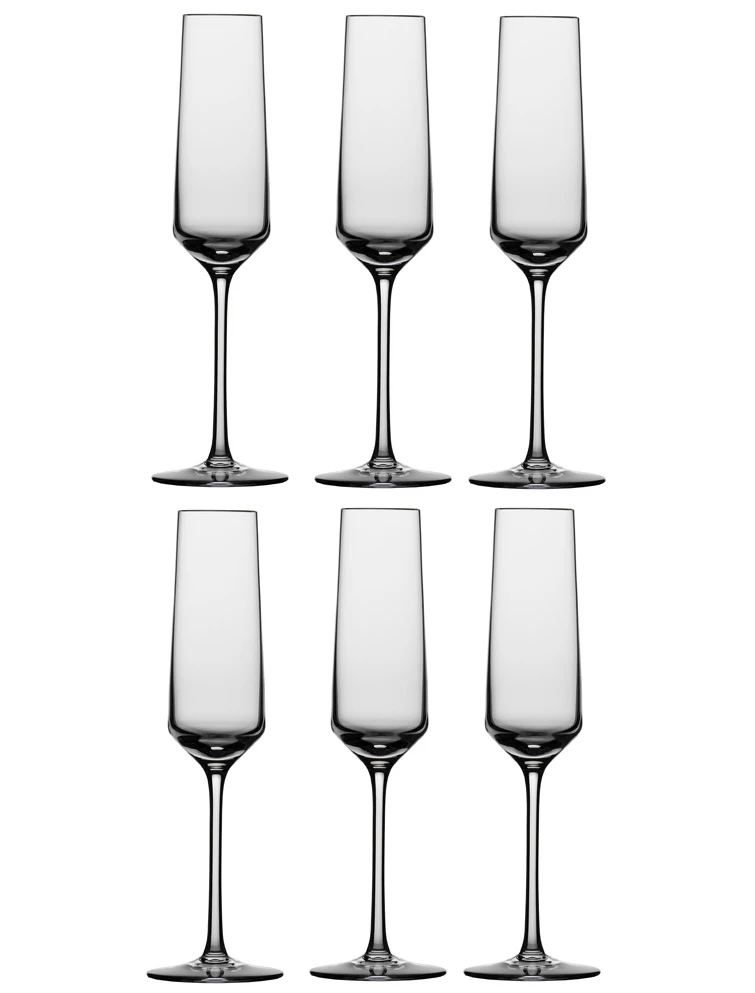 Zwiesel Glas Champagneglazen Pure - 215 Ml - 6 Stuks 4 Zwiesel Glas Champagneglazen Pure - 215 Ml - 6 Stuks - Afbeelding 2