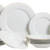 Studio Tavola Serviesset Wit / Goud - 18-delig / 6 Personen -Beste Keukengerei set 18delig 1 4 1