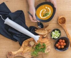 Alessi Staafmixer Plissé - 2 Standen - Wit - Michele De Lucchi - MDL10 W -Beste Keukengerei staafmixer 1 1