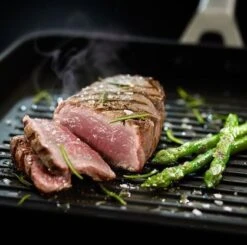 Valira Grillpan Aire Basics - Zwart - 28 X 28 Cm -Beste Keukengerei valiragrillpan28x283 5