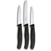 Victorinox Schilmessenset Zwart - 3-Delig -Beste Keukengerei victorinox victorinox swissclassic schilmessenset