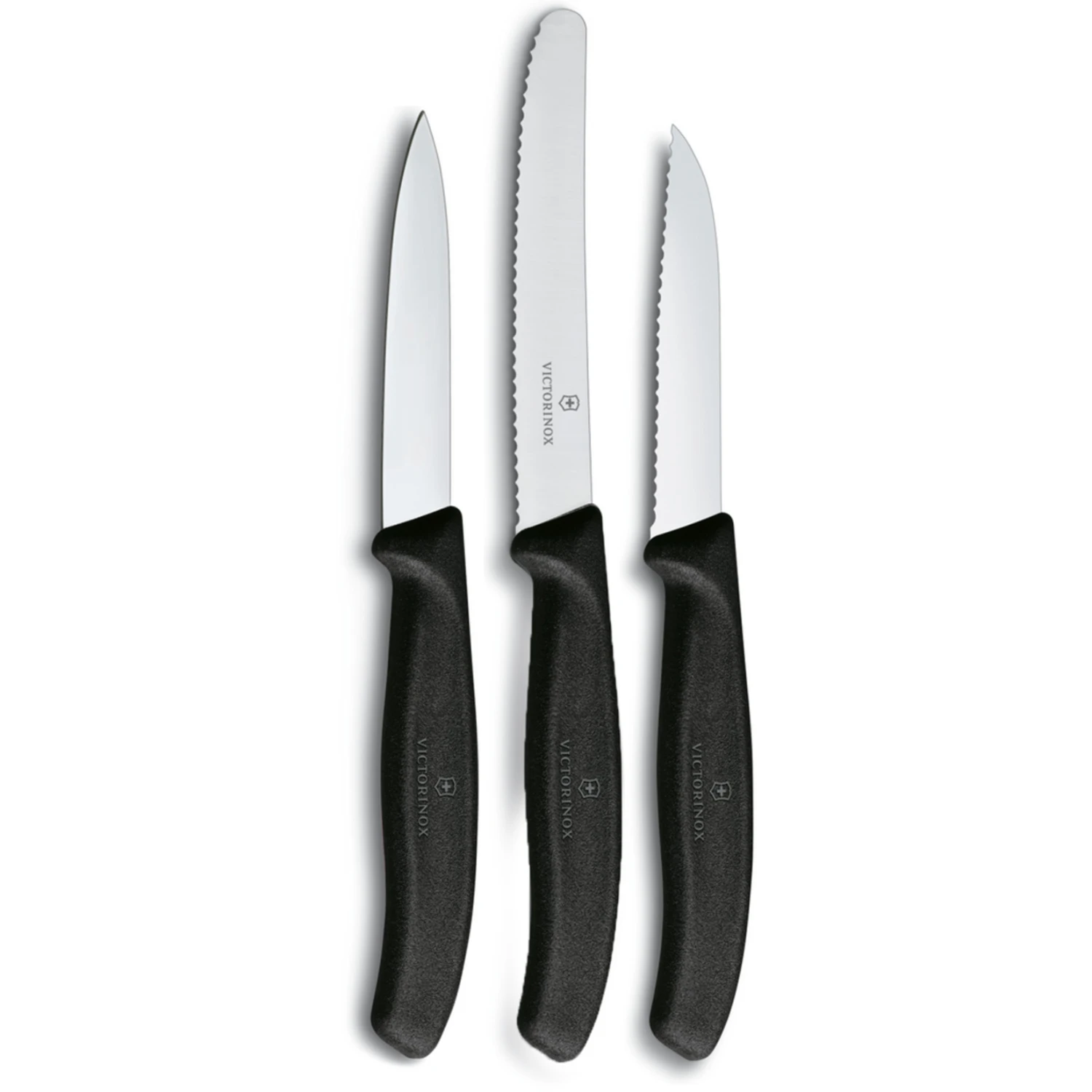 Victorinox Schilmessenset Zwart - 3-Delig 3 Victorinox Schilmessenset Zwart - 3-Delig